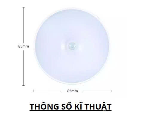 Thông số đèn cảm biến